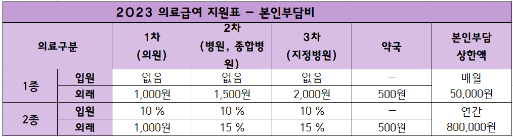 2023년-의료급여-본인부담금