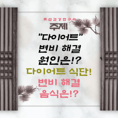 다이어트 변비 해결 좋은 음식 원인 다이어트 식단 식이섬유 함량