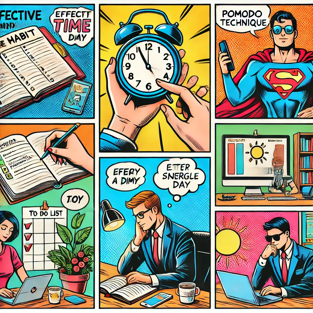 하루를 알차게 쓰는 시간 관리 습관