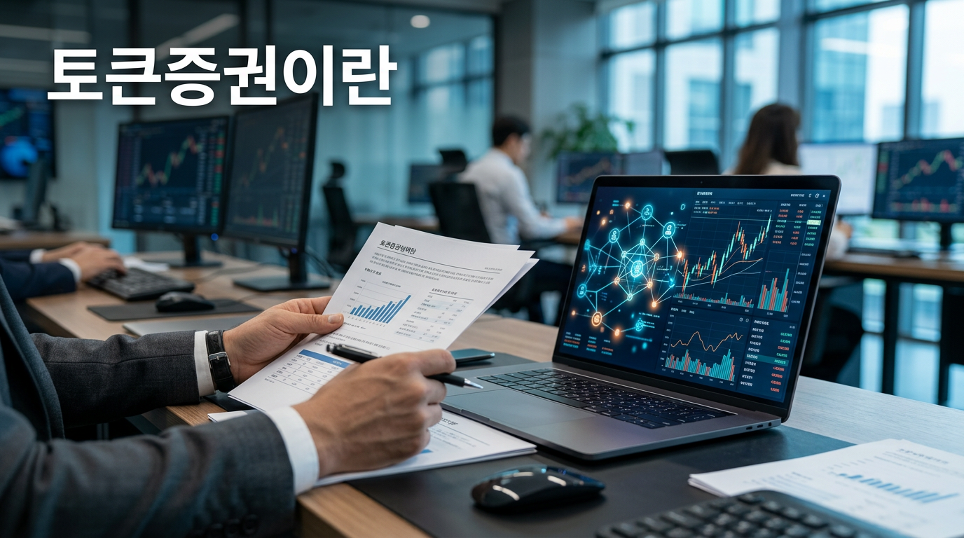 토큰증권과 가상자산 차이를 보여주는 사진