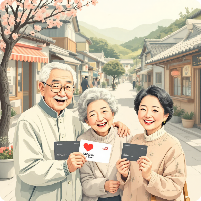 장수군 농어촌 기본소득 신청 이미지