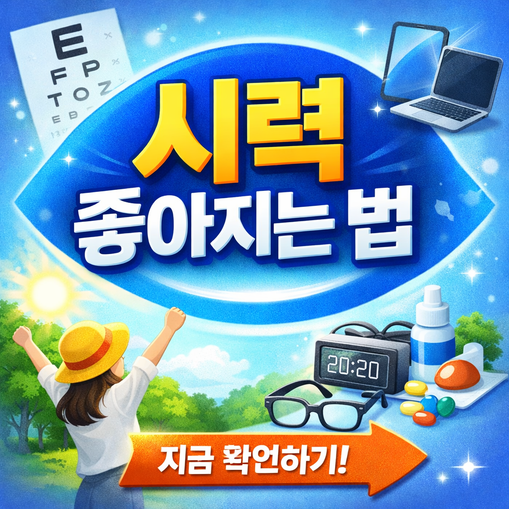 시력 좋아지는 법