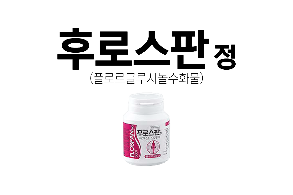 후로스판정(Flospan Tab.)