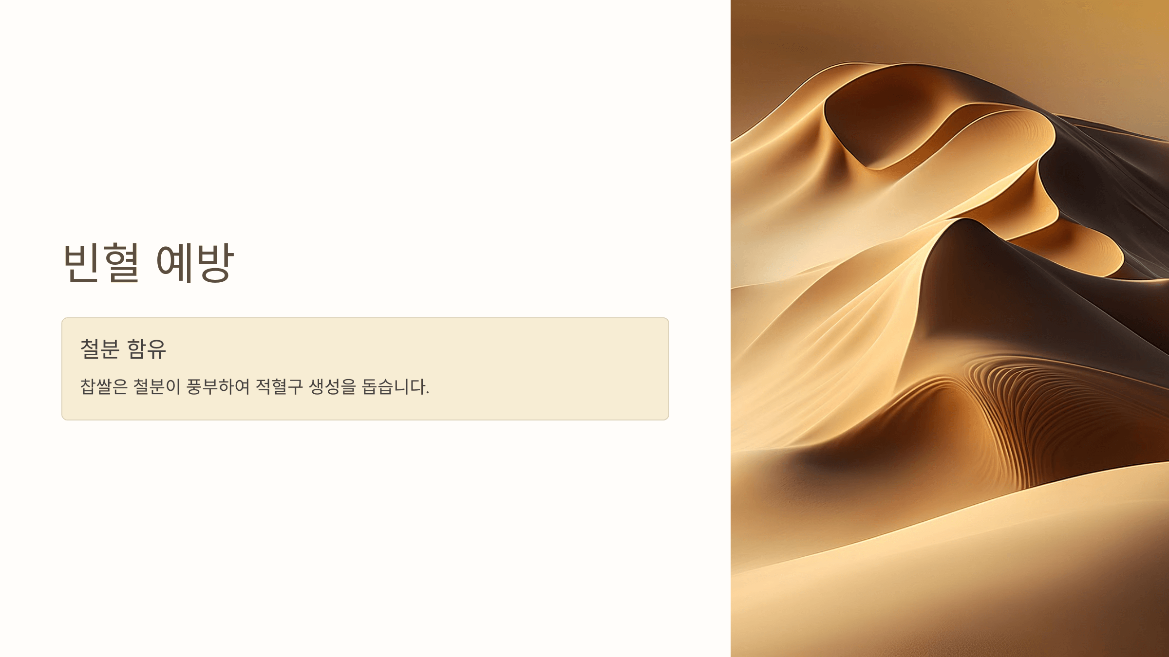 찹쌀 사진입니다.