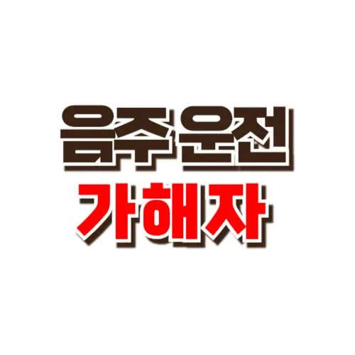 음주운전 가해자 썸네일