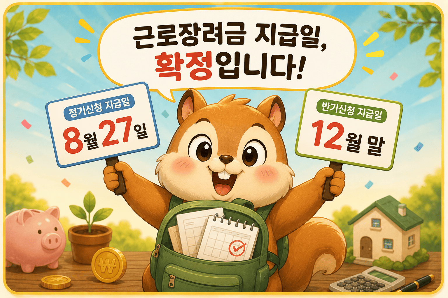 근로장려금 지급일
