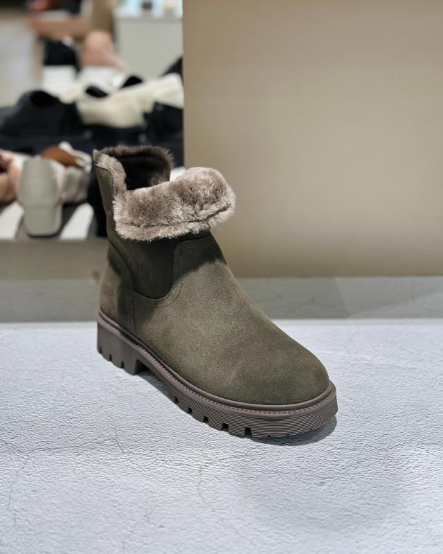 미소페 여성 스웨이드 퍼 앵글부츠 012346712 3