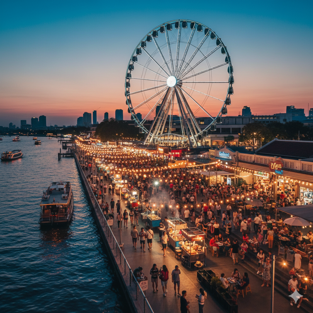 태국에서 가격도 저렴하게 쇼핑할수있는 아시아티크