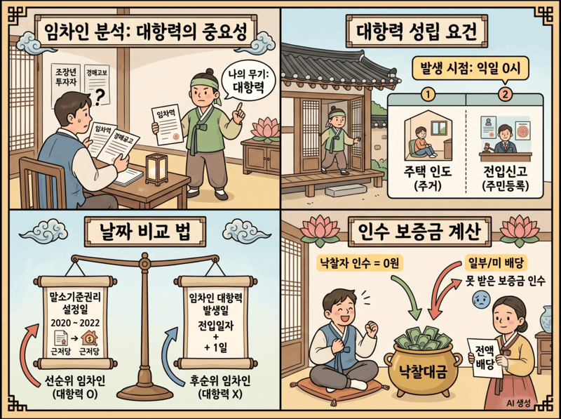 임차인 분석과 대항력에 대하여