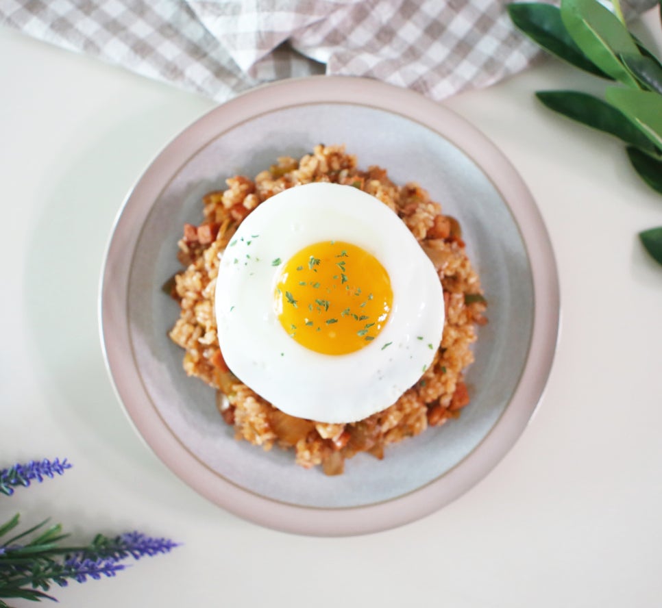 스팸 김치볶음밥