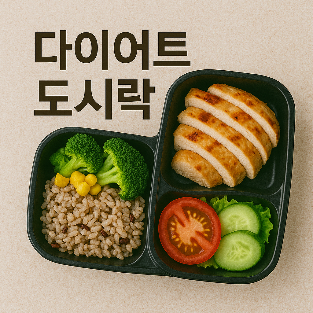 다이어트 도시락 이미지