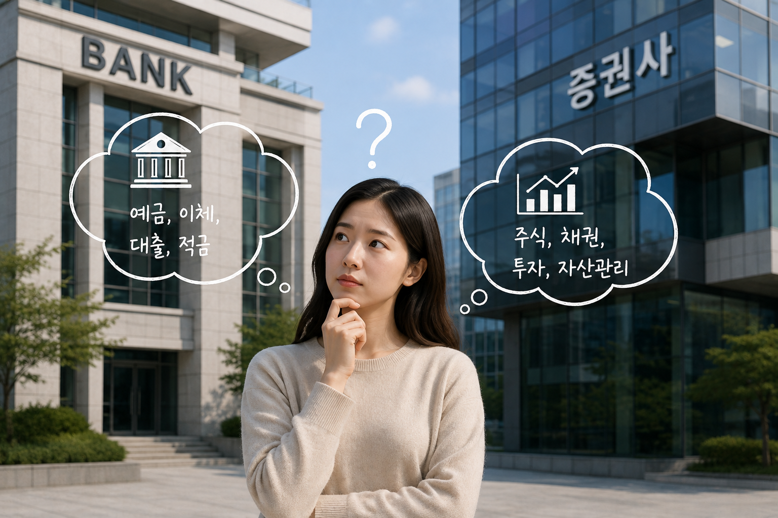 왜 주식계좌는 은행이 아닌 증권사에서 만들까?