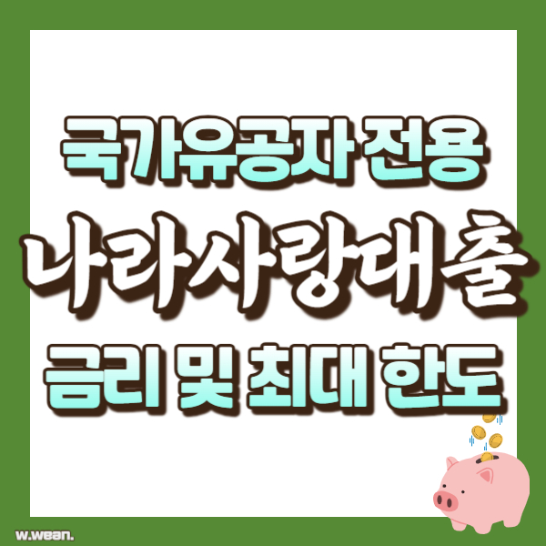 나라사랑 대출 소개 - 썸네일