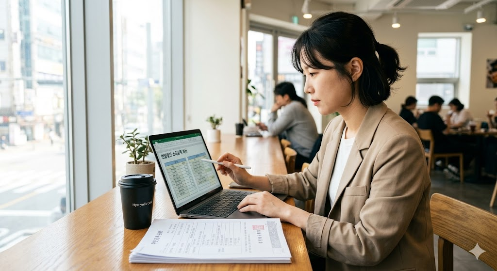 버팀목 전세대출 연말정산 서류 카페에서 확인