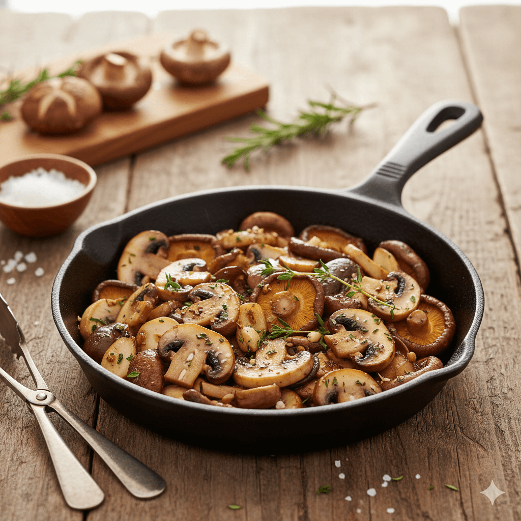 베타글루칸이 풍부한 다양한 버섯