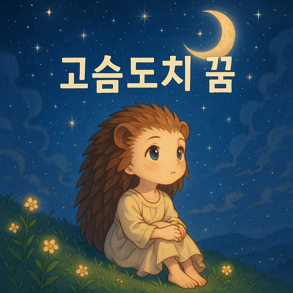 고슴도치 꿈 해몽