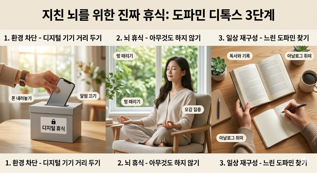 도파민 디톡스 3단계
