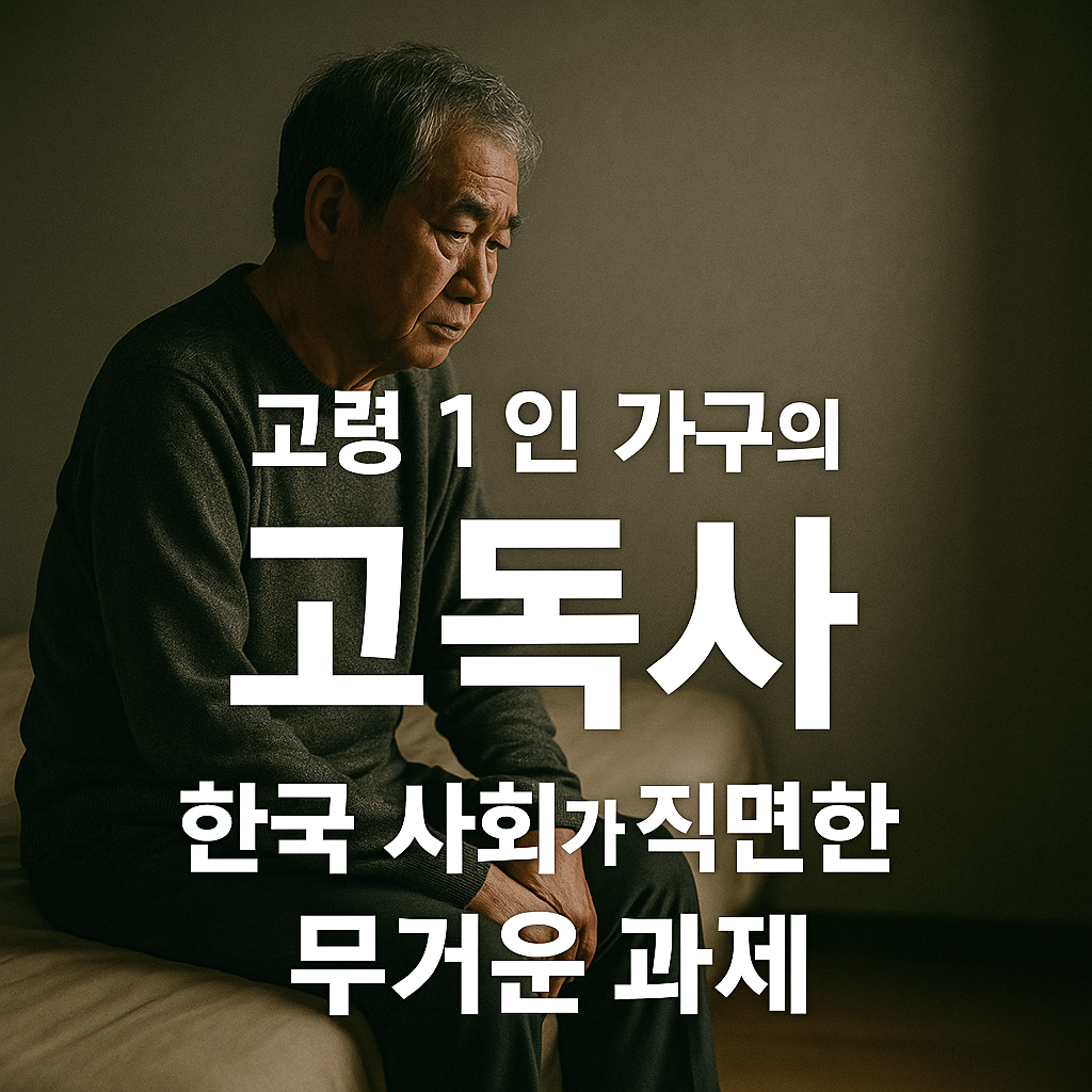 고령 1인 가구의 고독사