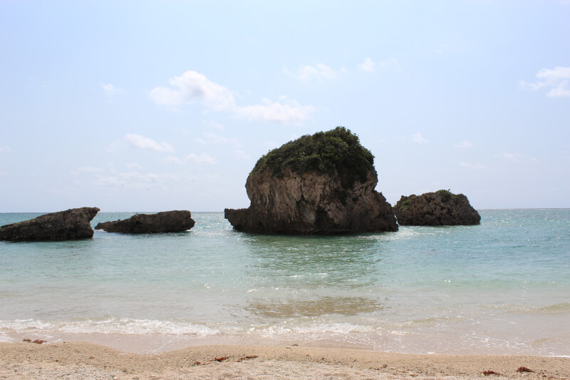 겨울의 오키나와 가족 여행