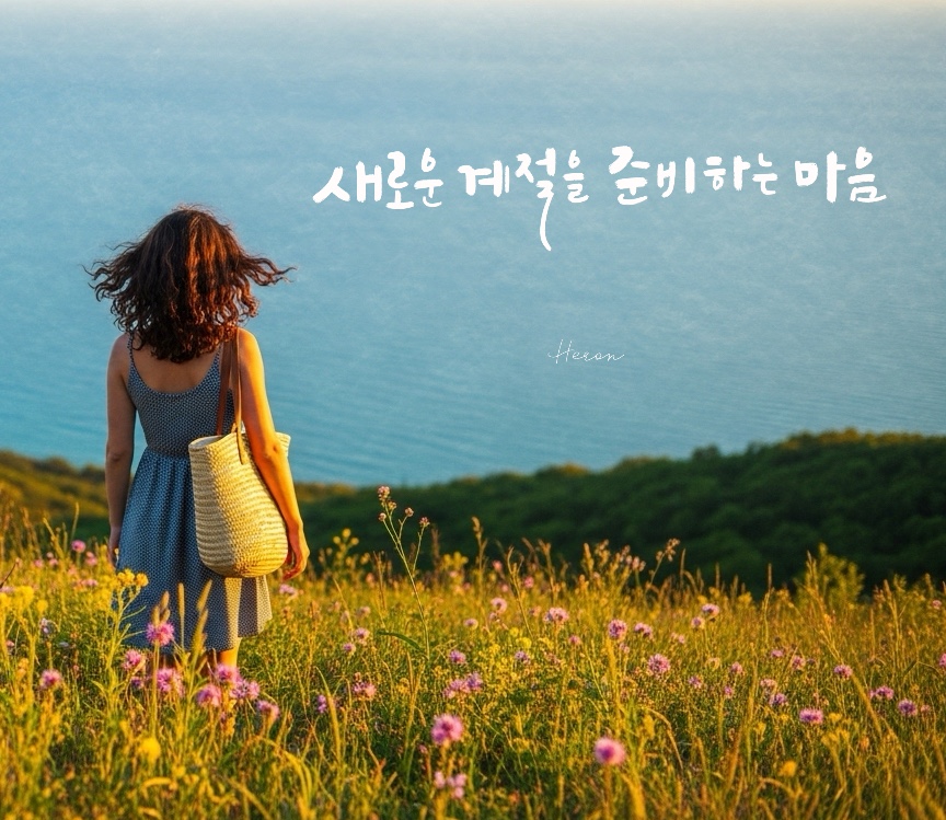 8월 감성 캘리그라피 글귀 모음(30개) - 여름의 끝자락에서 마음을 적시는 문장들