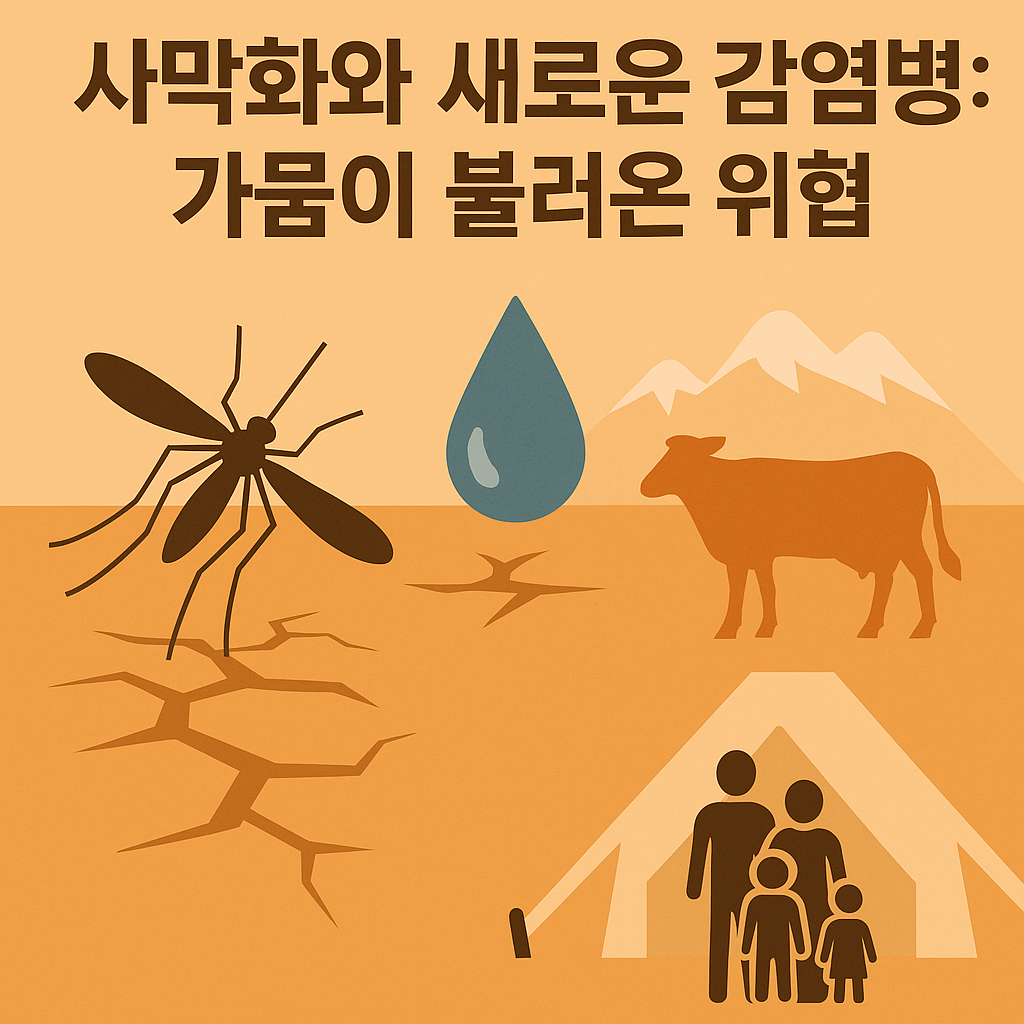 사막화와 새로운 감염병: 가뭄이 불러온 위협