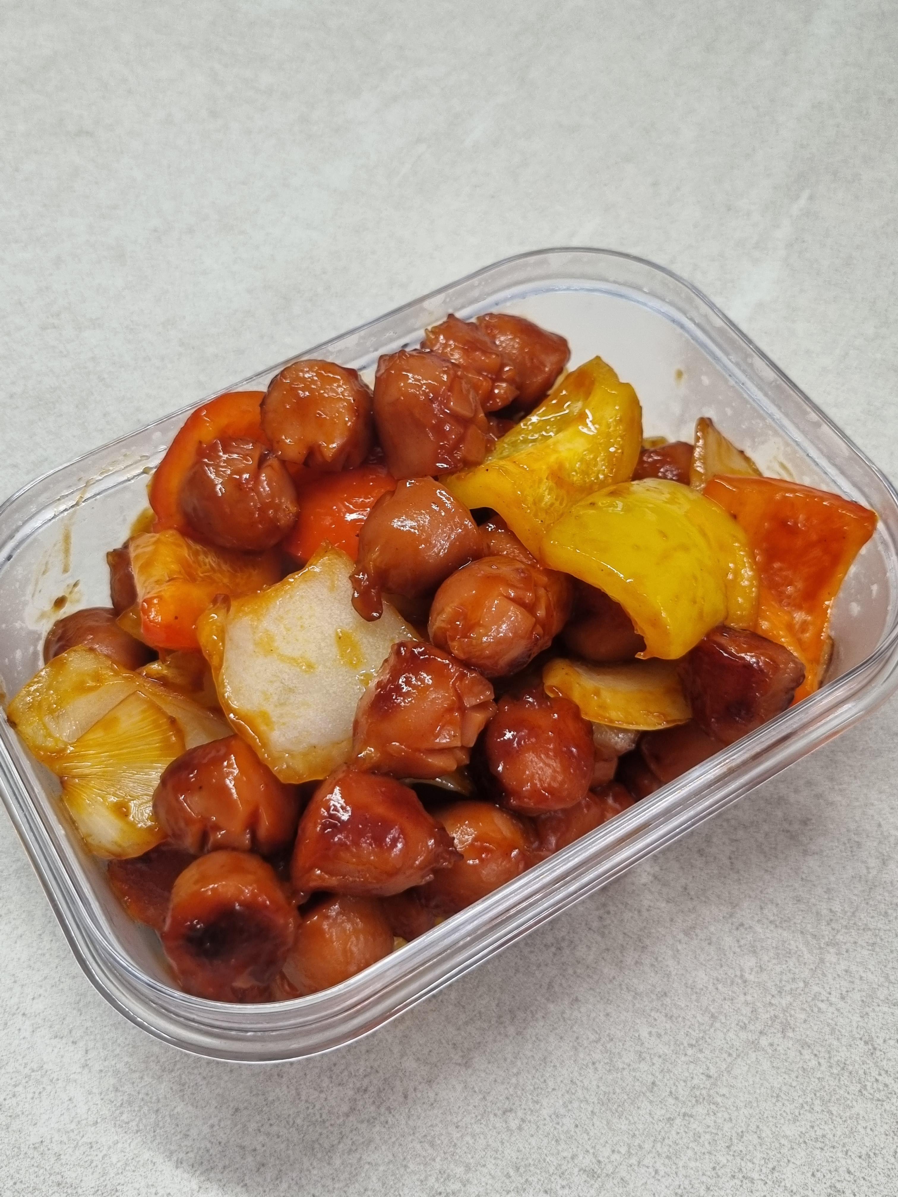 소세지 야채볶음 만들기