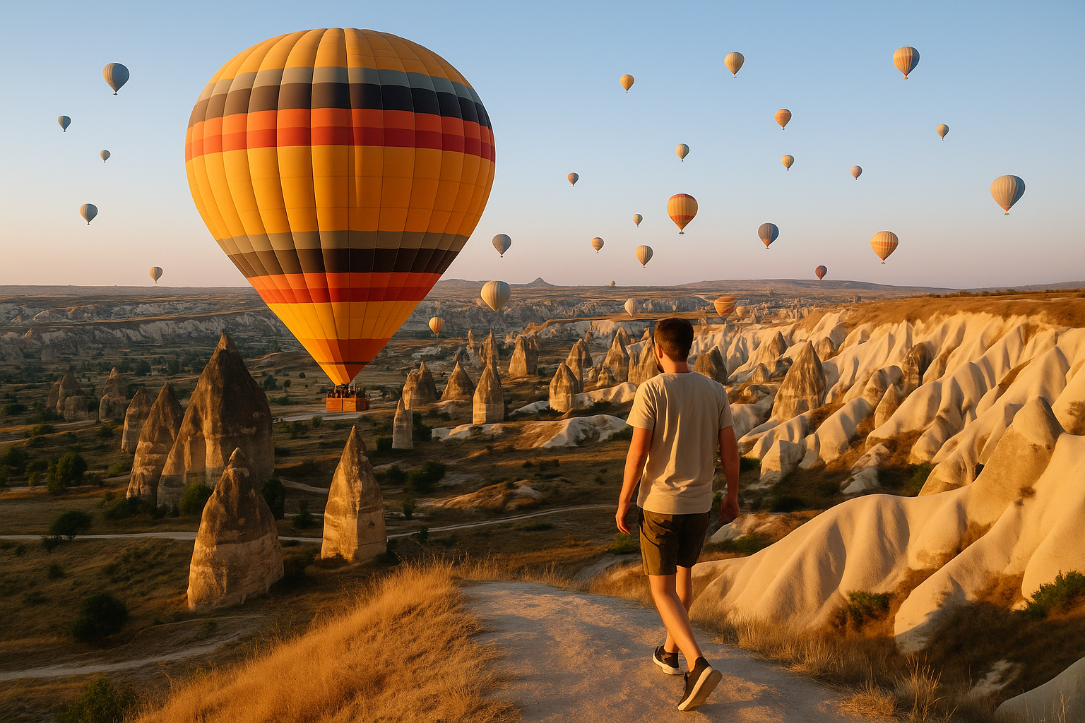 터키 카파도키아 열기구 여행과 지역 명소