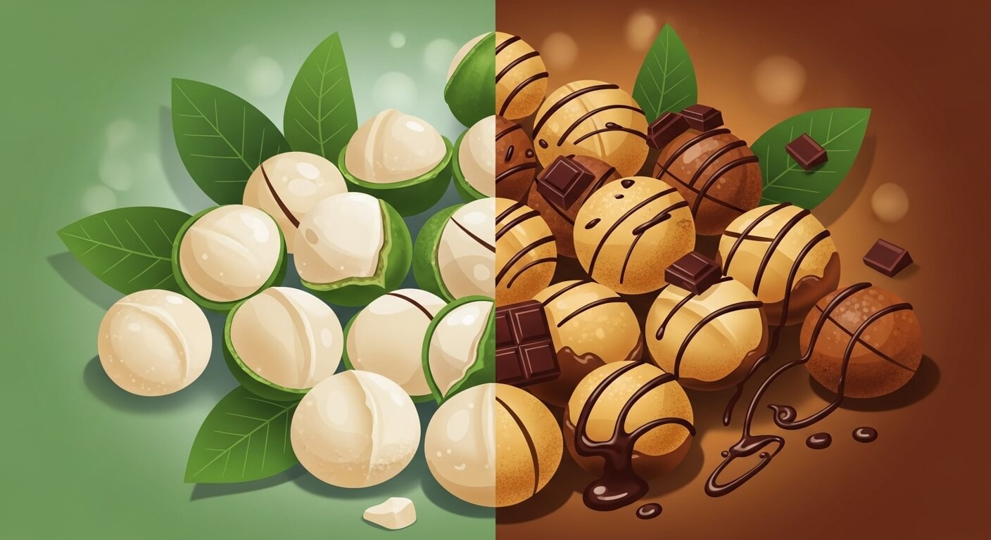 특징 비교: 맛, 식감, 활용도에서의 차이