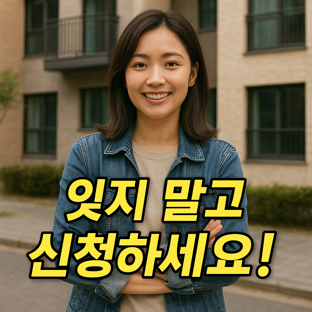 잊지 말고 신청하세요!