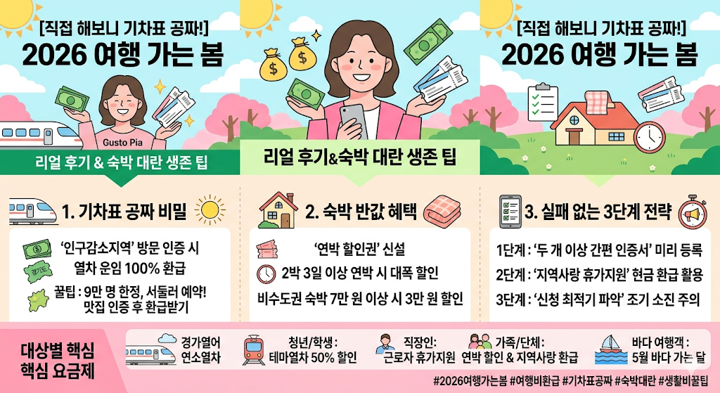 2026여행가는봄 기차표가공짜