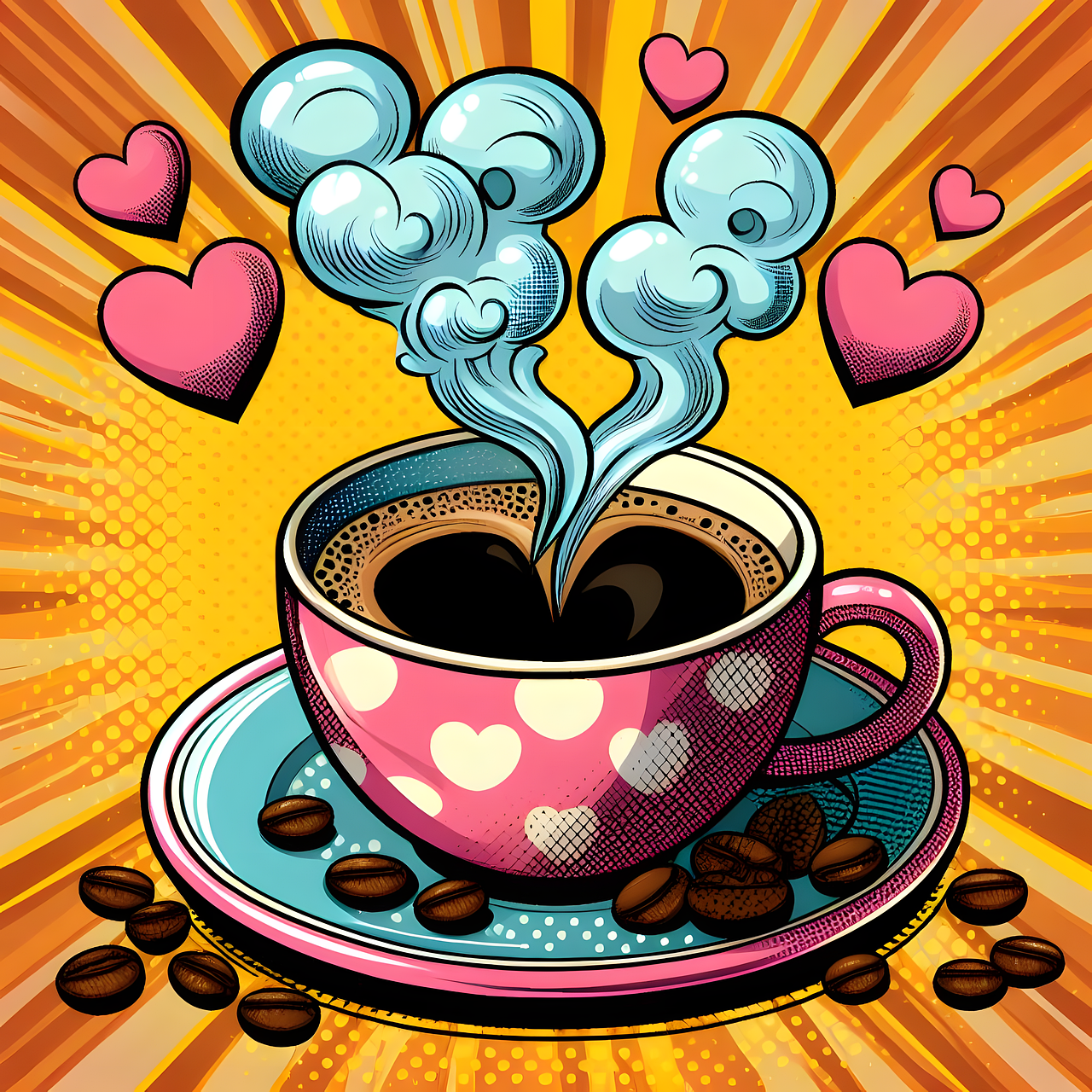 다양한 커피 풍미