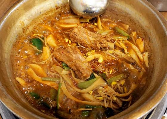 생방송투데이 한우물의 법칙 양푼 등갈비