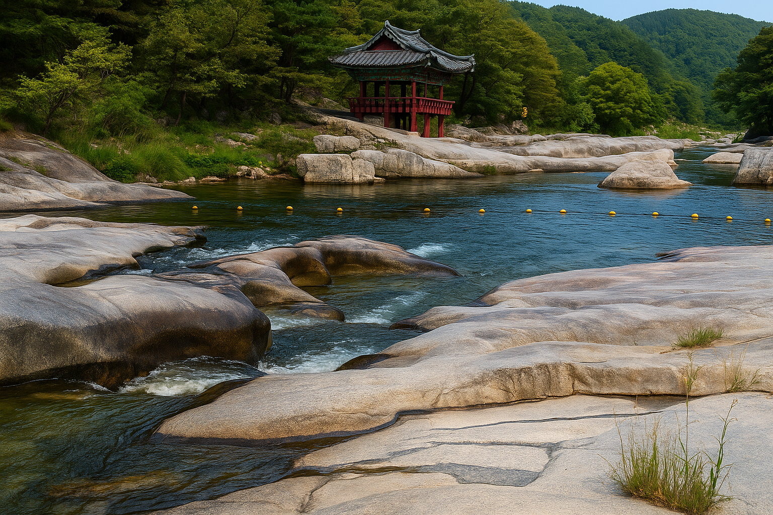 함양 농월정 사진