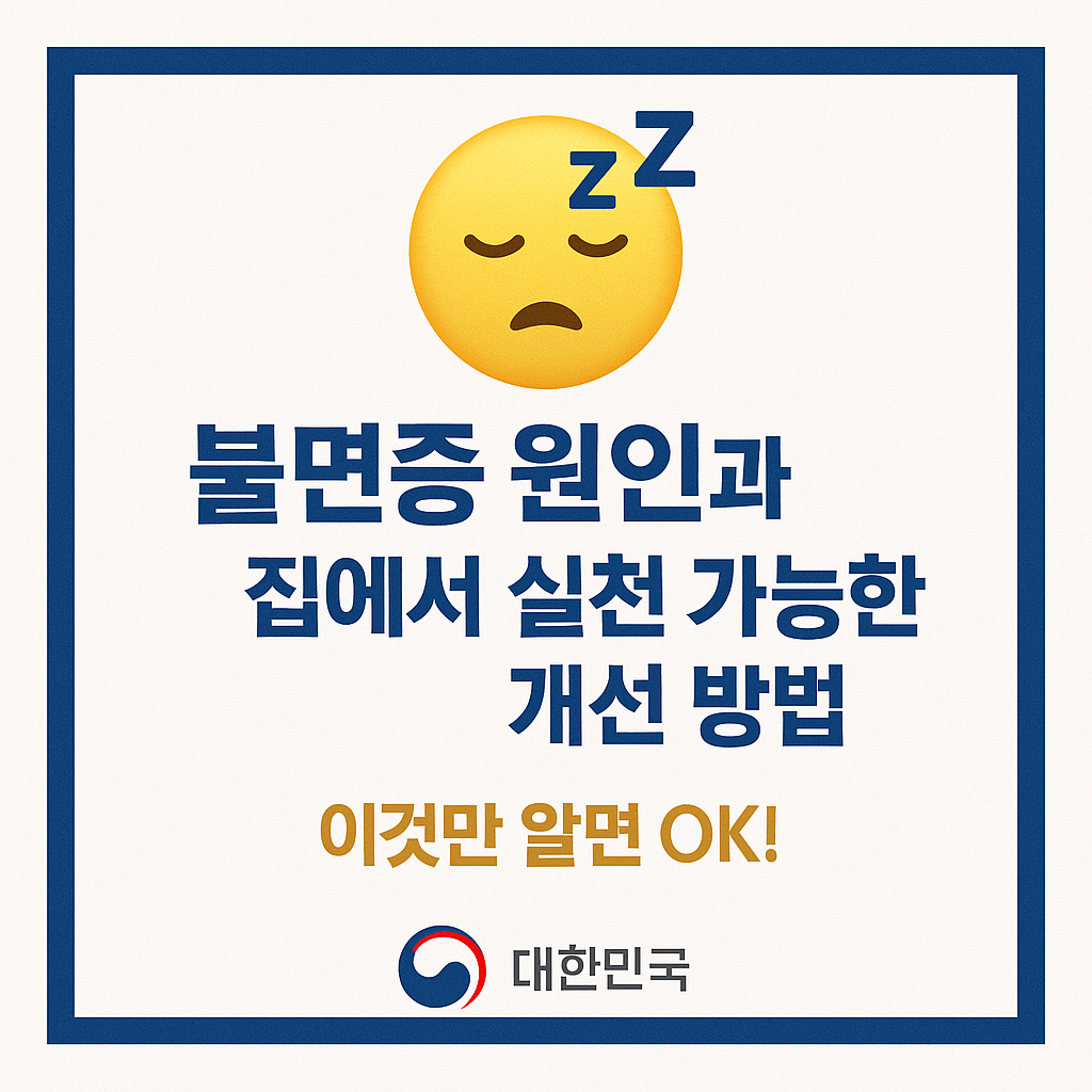 불면증 원인