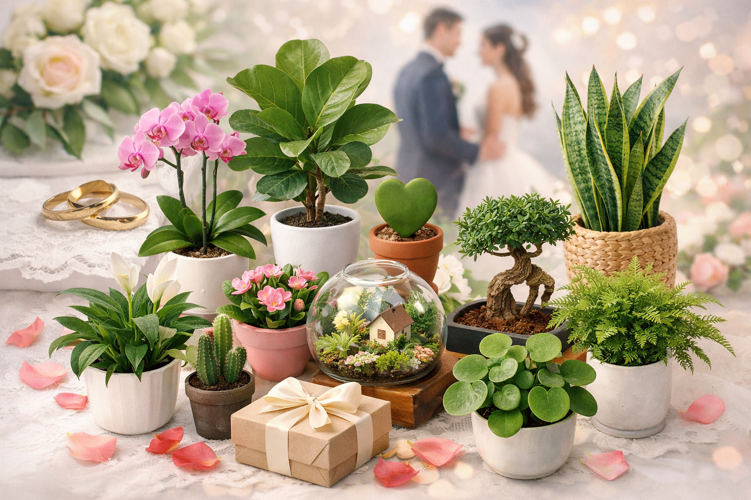 결혼선물 식물