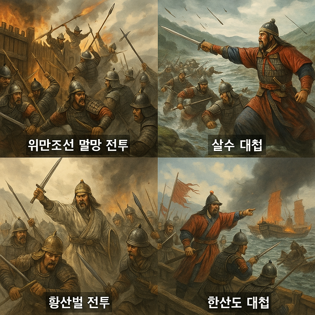 고대부터 조선까지, 피와 용기의 역사 – 시대별 유명 전쟁 이야기