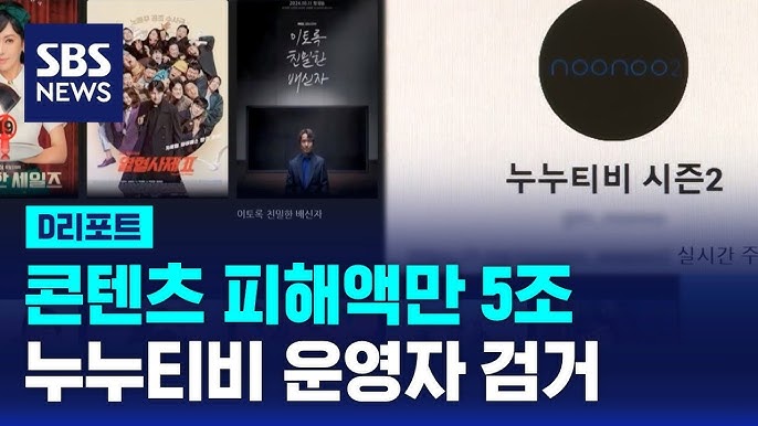 누누티비 운영자 검거와 불법 스트리밍 사이트 폐쇄-콘텐츠 보호와 법적 단속 강화