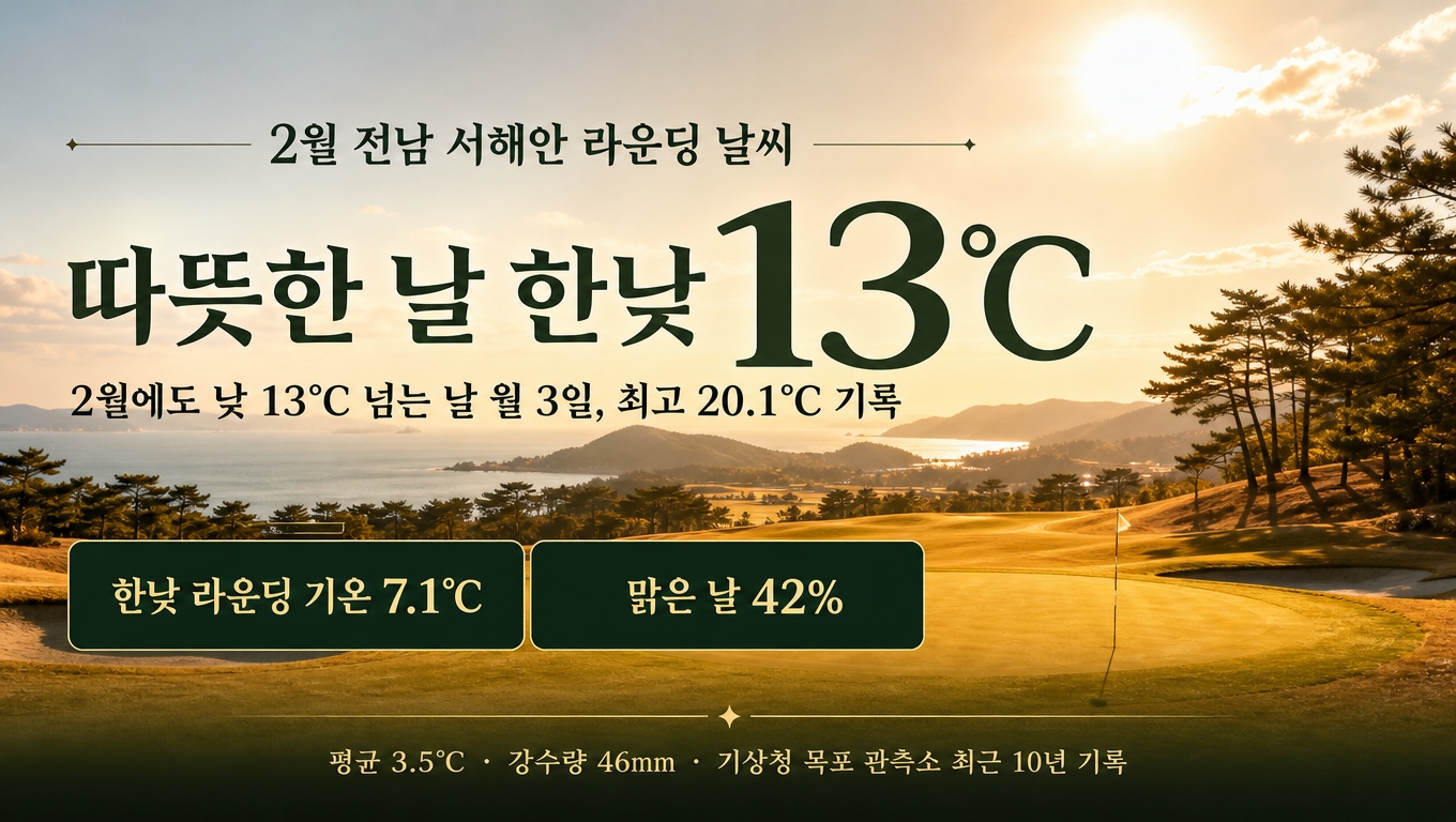 2월 전남 날씨