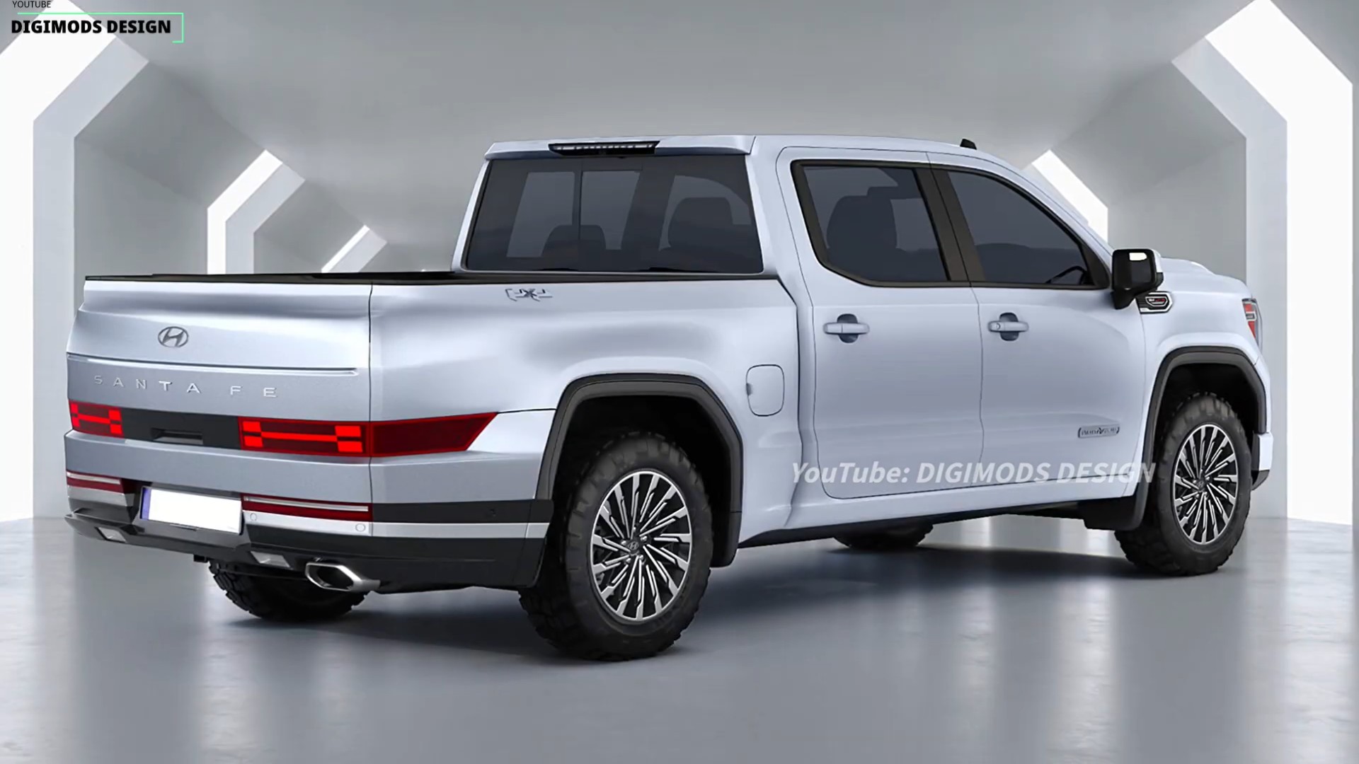 현대자동차 디 올 뉴 싼타페 픽업트럭 예상도