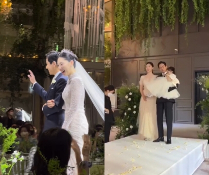 윤남기 이다은부부 결혼식