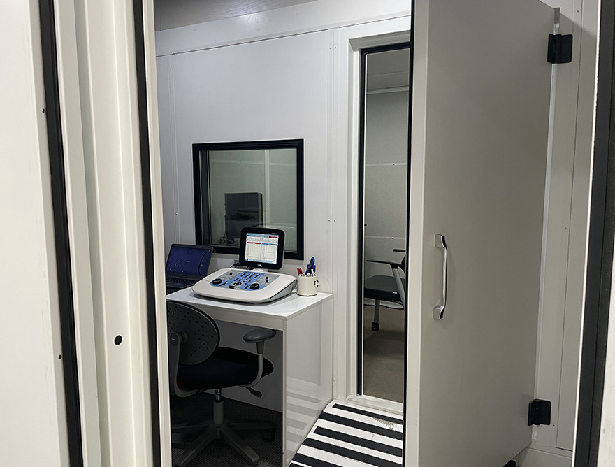 포낙보청기 대구센터 검사실