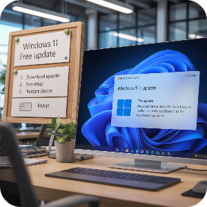 윈도우 11 무료 업데이트 설치 방법 이미지