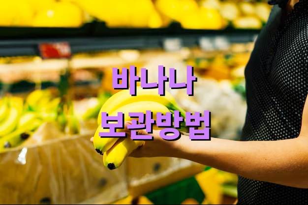 바나나보관방법