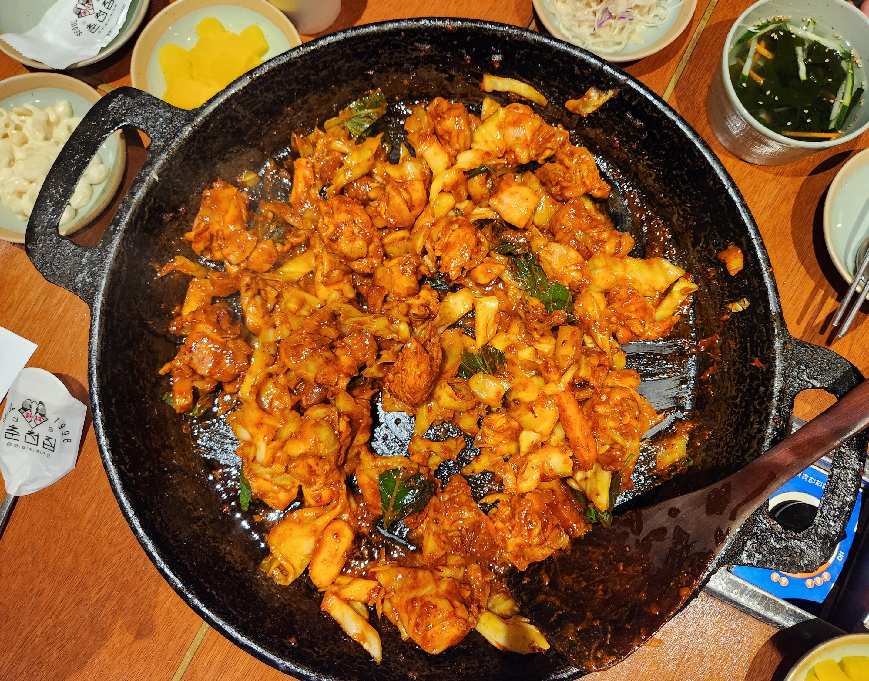 신림춘천집 내돈내산 닭갈비 3인분