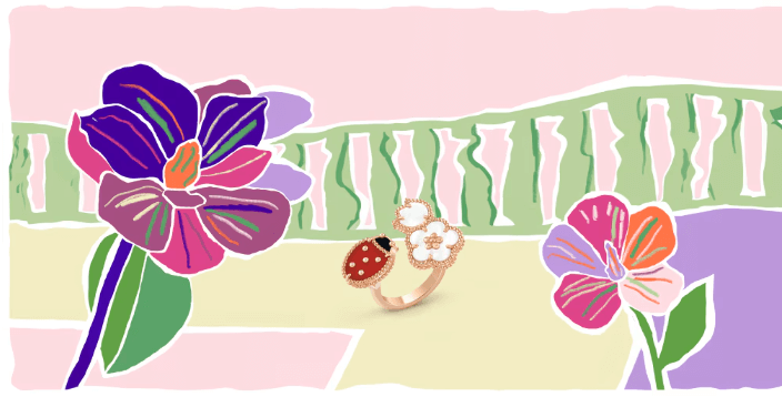 반클리프아펠 럭키스프링