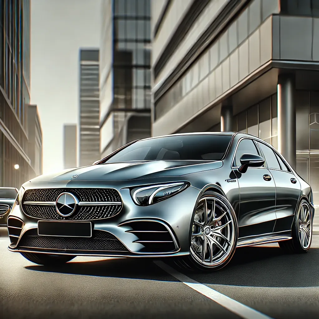 현대적-벤츠-자동차-도시-배경-세련된-리스-이미지