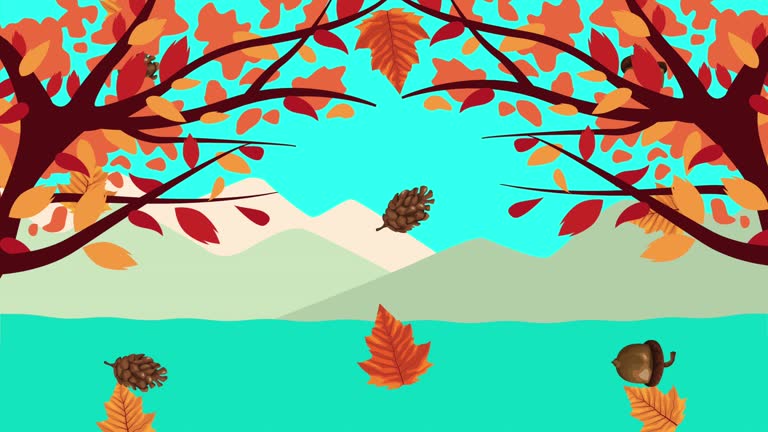 가을철 등산 사진