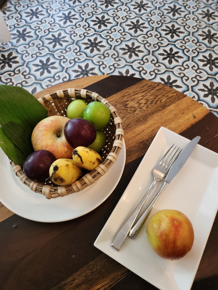 알리부 리조트 객실 - 웰컴 프루트