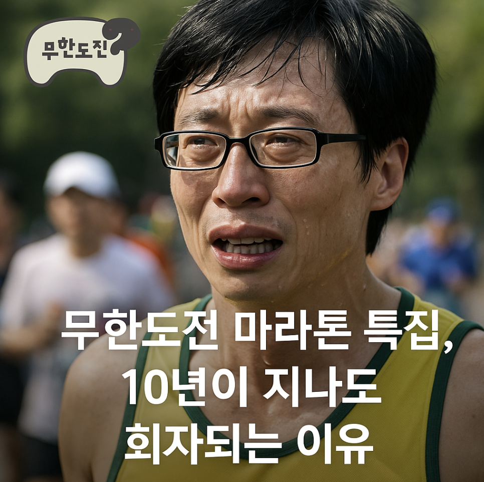무한도전 마라톤 특집, 10년이 지나도 회자되는 이유