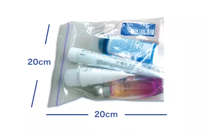 항공기 기내 반입 액체류 기준 크기